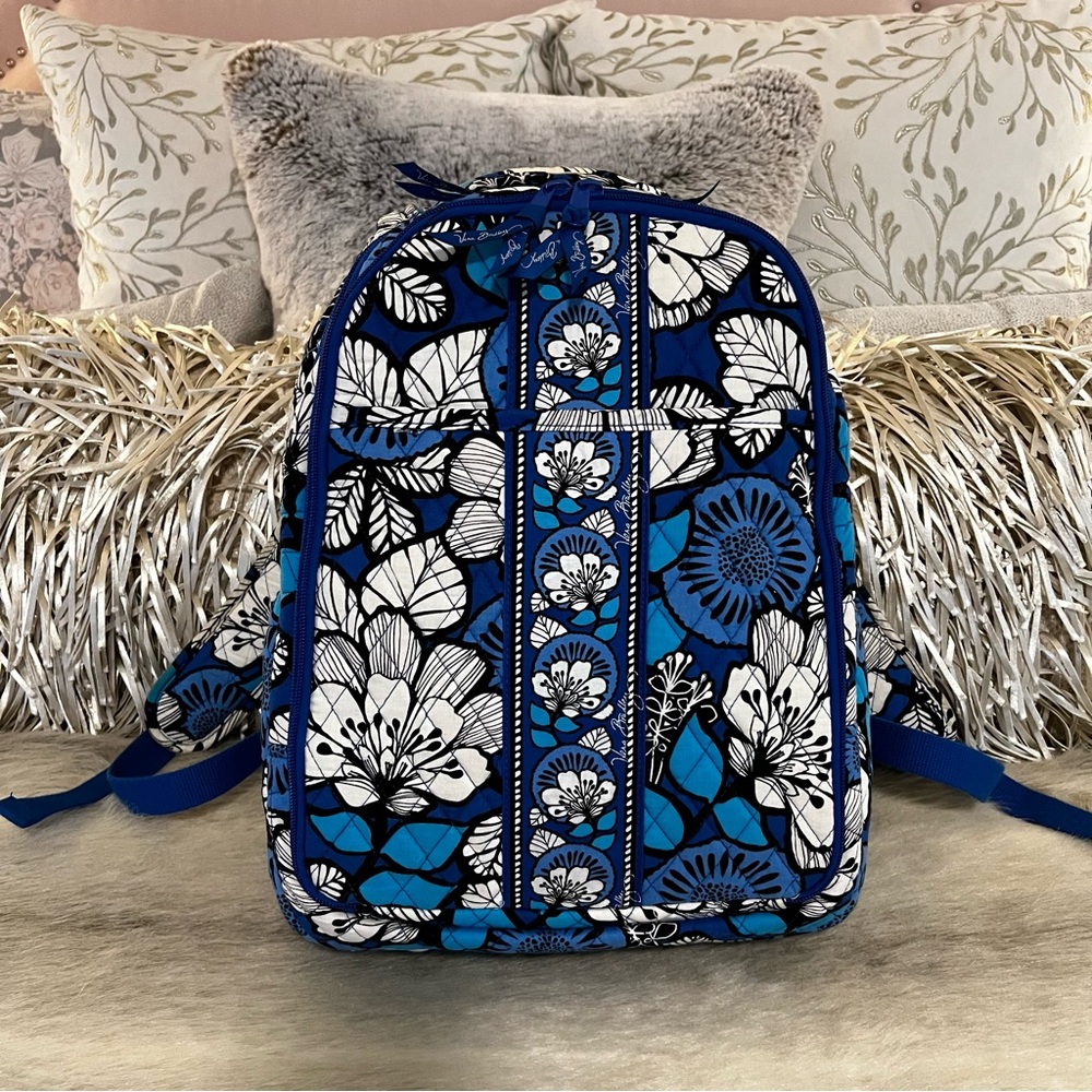 Vera Bradley Blue and White Floral Baby Bag